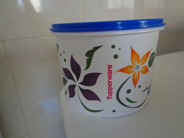 Tupper Caixa Flores Tropicais 2,4 l